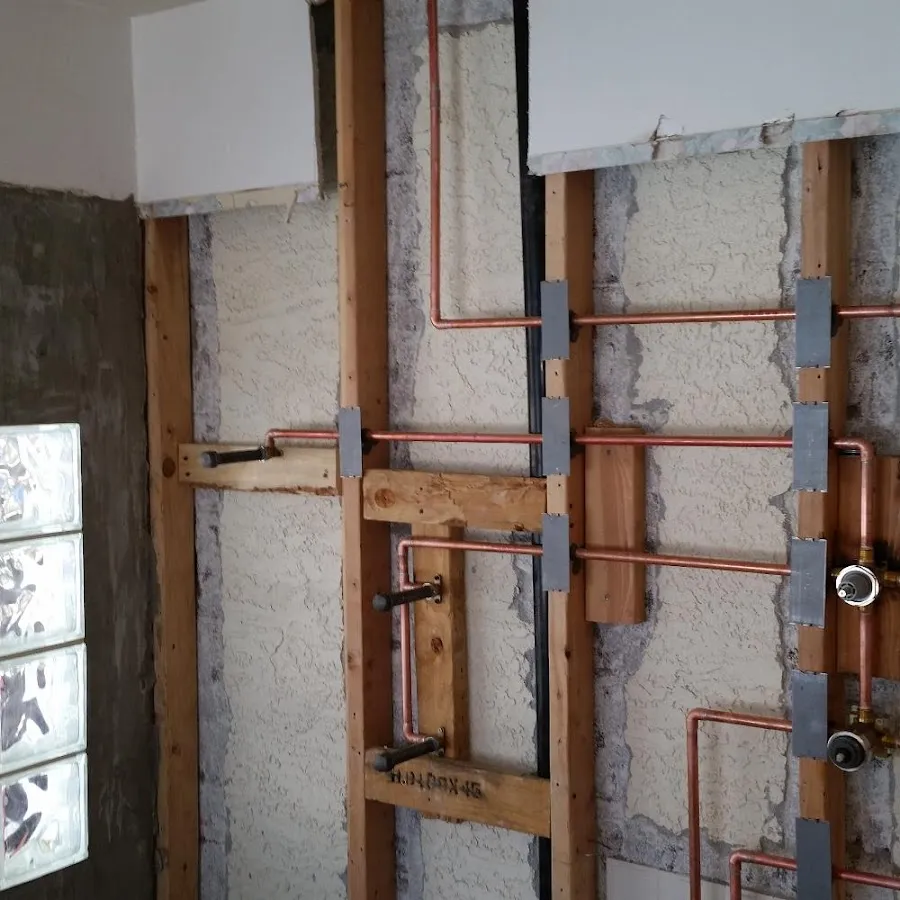 Copper pipe installation for Burst Pipe Repair in Roanoke